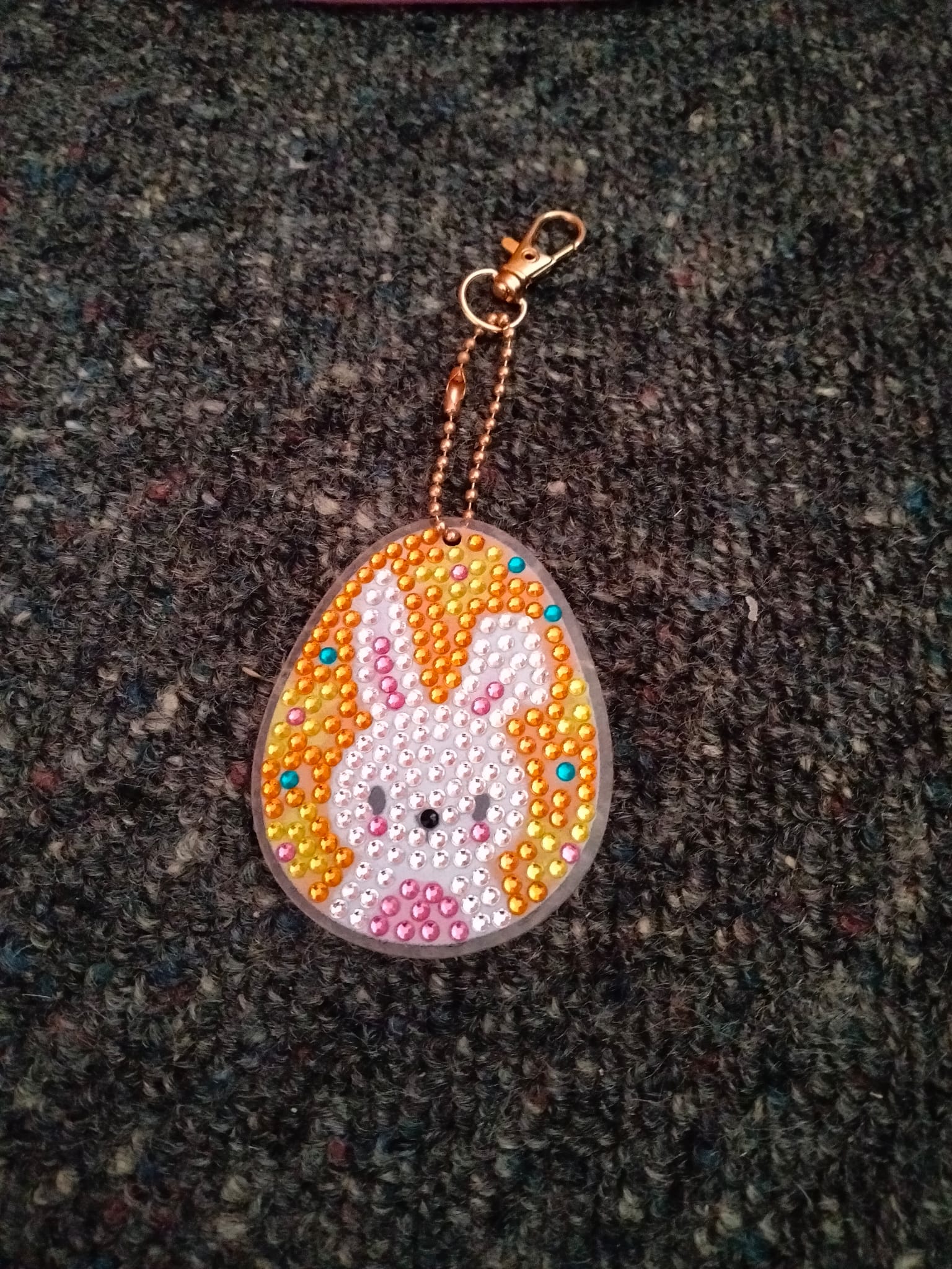 Diamond art Bunny charm
