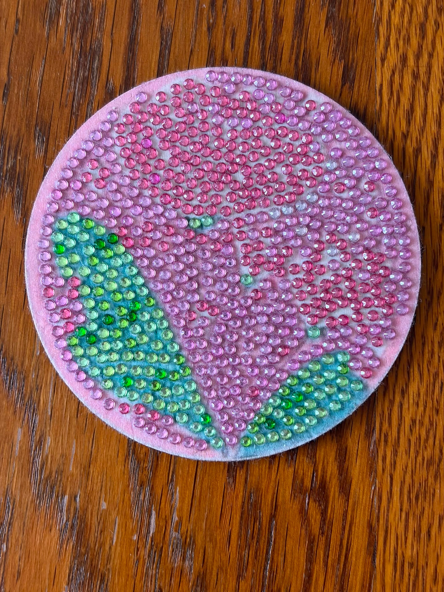 Pink Rose Coaster